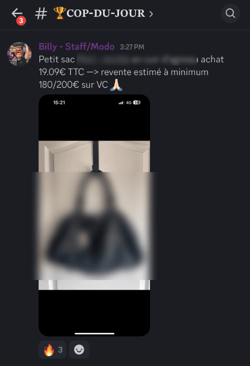 Exemple de COP du jour